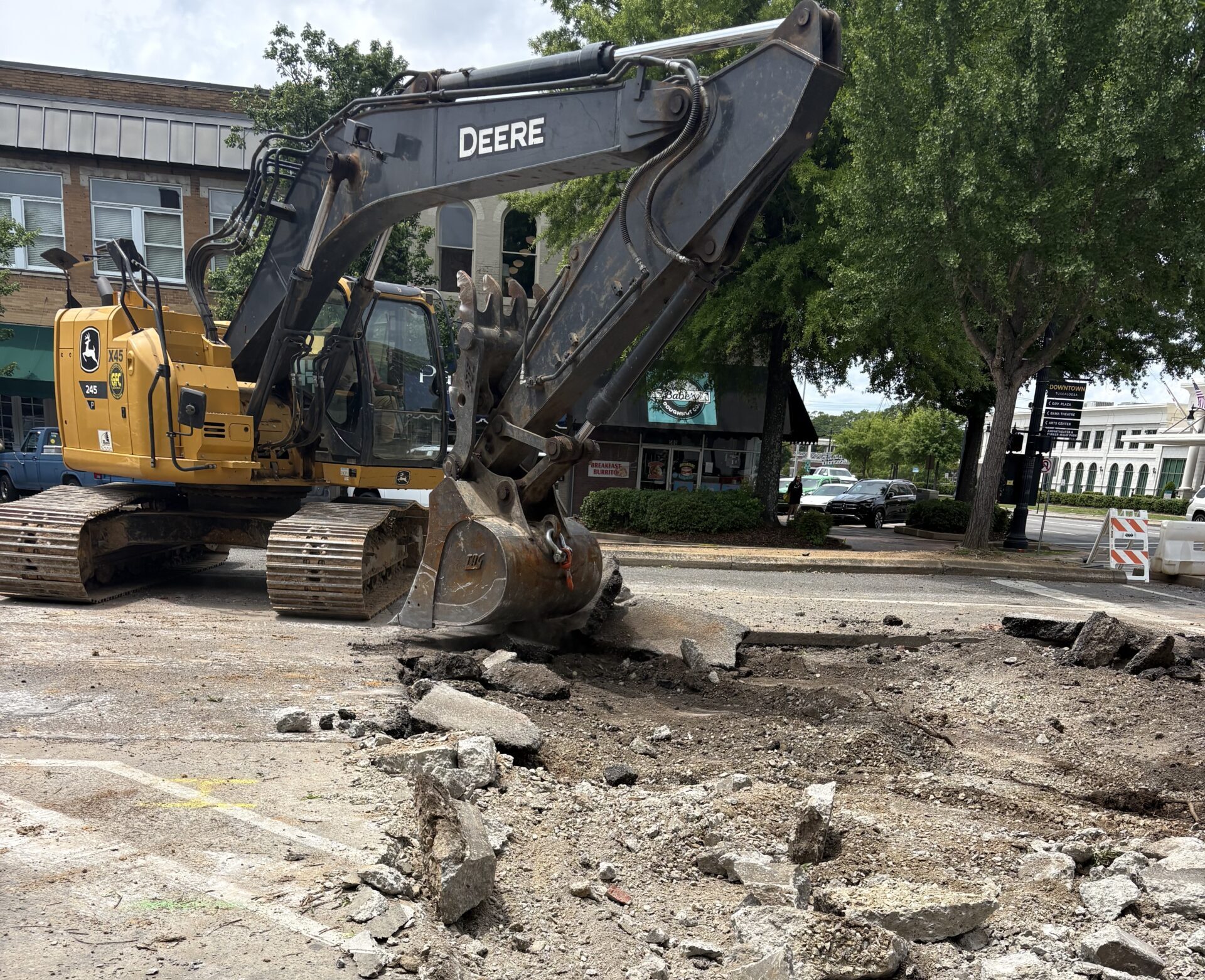 Greensboro Streetscape Contruction